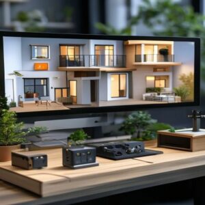 Banc domotique KNX — banc didactique Biroona (BIR-DO-01)