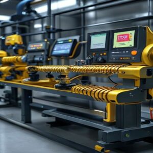 Banc électropneumatique + API Siemens — banc didactique Biroona (BIR-PN-02)